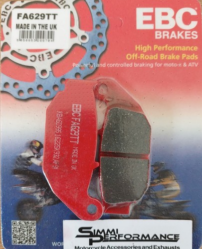 Ebc rear brake pads - brake, honda