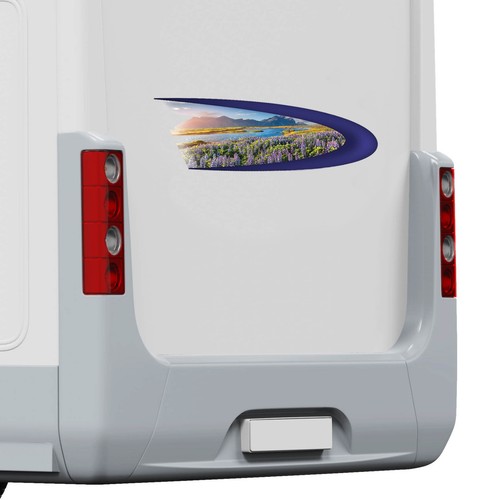 Large motorhome vinyl - large, graphic