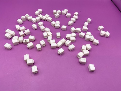 Vintage lego white 1x1 - white,