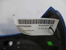 2011 FORD FIESTA Blue REAR SPOILER 