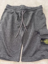 Dark Grey Stone Island Shorts