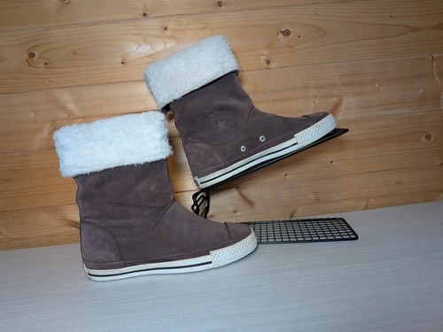 Converse suede boots - suede,