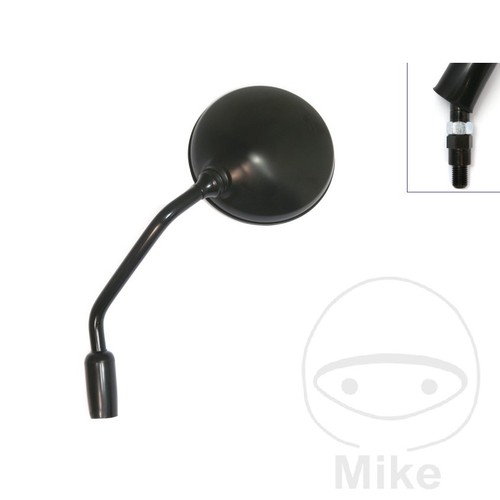 Jmp black left wing mirror - black,