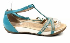 Clarks Sandals Turquoise Blue