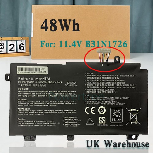 Battery b31n1726 for asus - for,