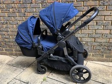 iCandy Orange Pushchair Double Twin Stroller Buggy – Indigo