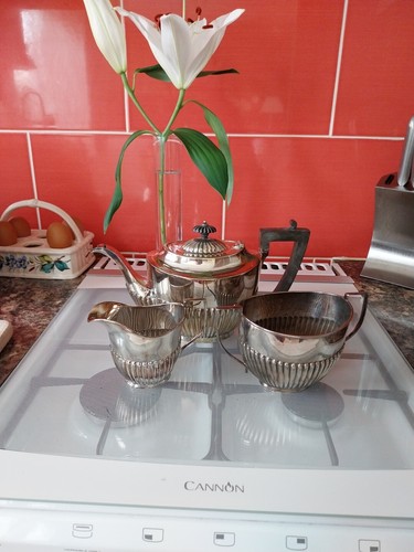 Silver plated tea - silver, set