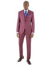 Mens Gibson Suit Rasberry