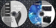 700 Patches BOSS KATANA 50 MK-1 (MKI) Tone Preset LIbrary & Tabs