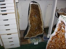 citrine geode huge 92.5 cm