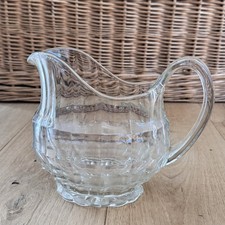 Vintage Glass Water Jug 