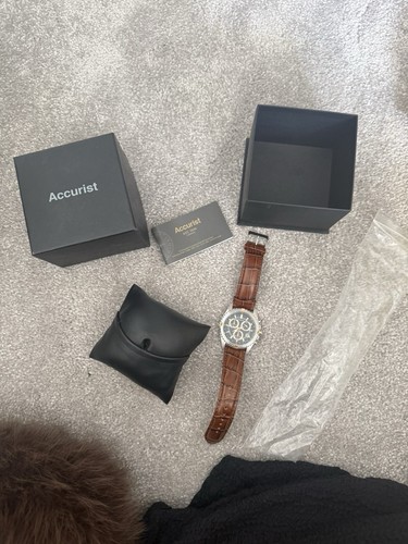 Accurist men stainless - stainless, steel