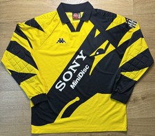 ORIGINAL JUVENTUS 1996/97 Goalkeeper Football Shirt XL KAPPA VGC Ultra Rare