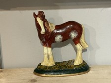 Cast Iron Horse Door Stop