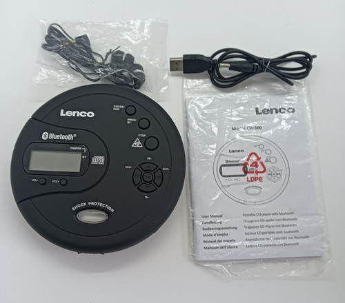 Lenco 300 portable cd - lenco,