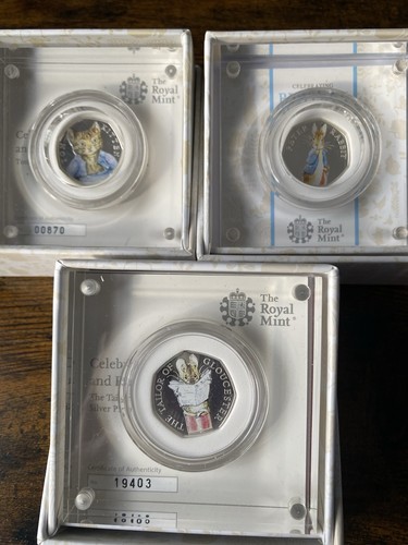 Set beatrix potter silver - set,