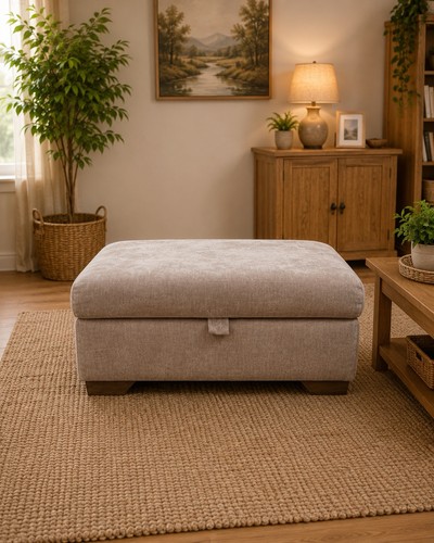 Sofology taupe fabric storage - sofology,