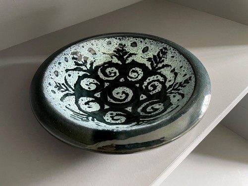 Lotus pottery bowl round - bowl,,