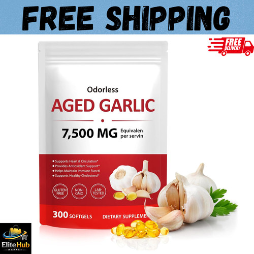 Odorless garlic 7500mg - garlic,