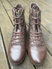 Altberg Defender Boots 9 L Brown Leather Combat Cadet Uniform Surplus Airsoft