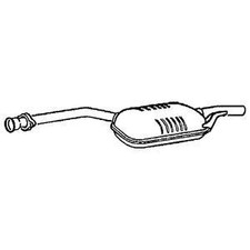 Klarius Centre Pipe & Silencer