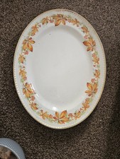 Portland Pottery Cobridge Oval Serving Plate31cm x 24cm