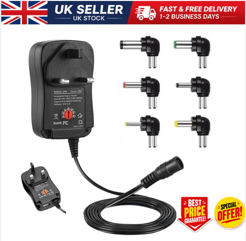 12v 30w 1a universal - dc, 3v~12v