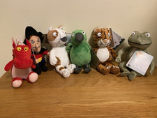 Room On The Broom Set of 6 Soft Toys 6-7” 