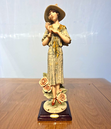 Capodimonte figurine rose - capodimonte,