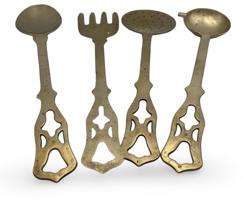 Vintage brass wall hanging - vintage,