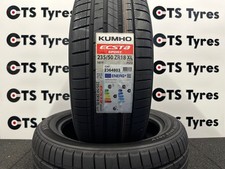 2 X 235/50R18 Kumho Ecsta