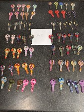 U-4D Key Blanks Key Cutting Patterned Pack of 70 Key Blank