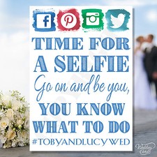 Photo Booth Selfie Card