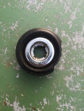 Ford Capri drivers remote mirror plastic chrome nut and bezel