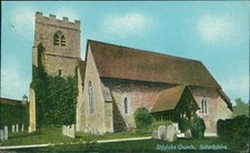 Oxfordshire Shiplake Church 1909 Ruabon Postmark Christian Novels