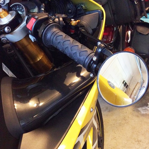 Tusk handlebar bar end - end, mirror