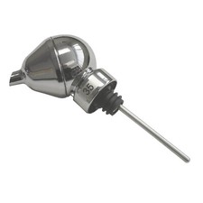 Aquaflow Ball Chrome Pourer 2 x 25ml – Bar Spirit Measure for Pub Catering