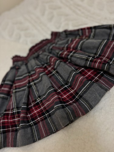 Girls tartan skirt - tartan,