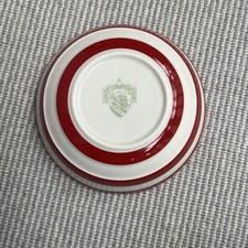 Cornishware Red Cereal Bowl 1 x 17cm, Ceramic