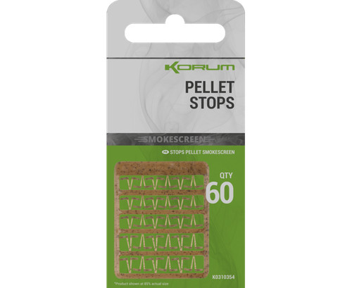 Korum smokescreen pellet stops - korum,