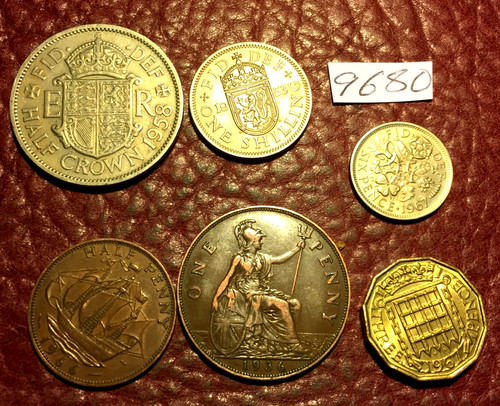 Old money 6 - 6, coins