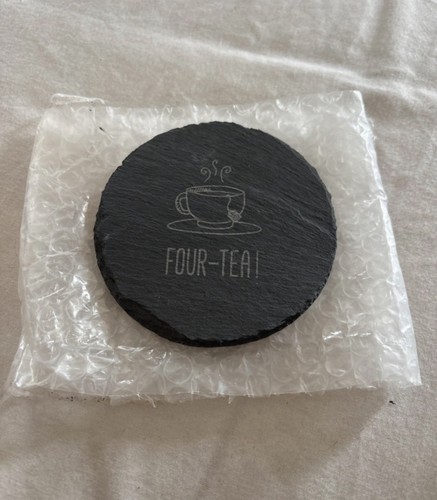 Funny slate coaster - funny,