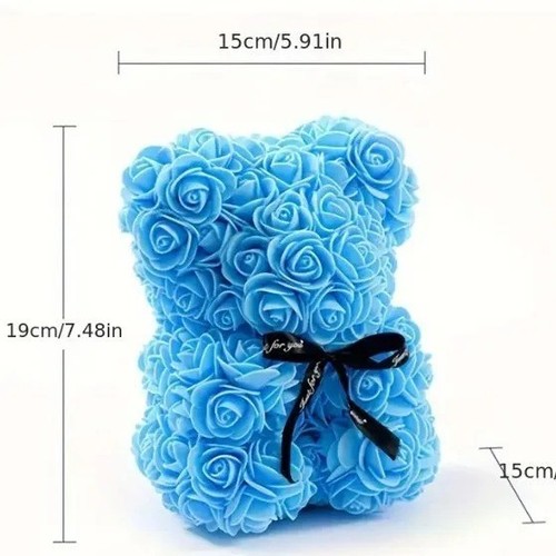 Rose teddy bear foam - rose, flower