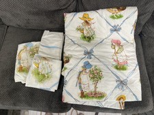 VTG 70s JC Penney Holly Hobbie Full Size JC Penney  Comforter Set