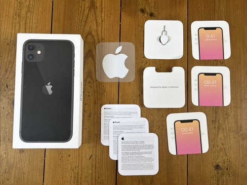 Iphone box sticker sim - 11, box,
