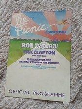 Bob Dylan Programme The Picnic