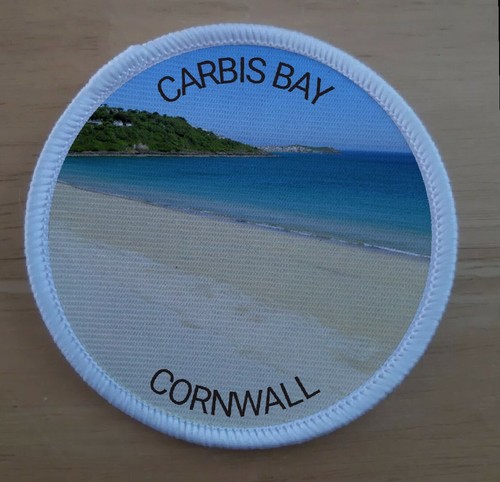Carbis bay cornwall sign patch - cornwall,