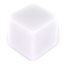 Blank D6 Dice (Select Colour)