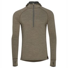 ISOBAA Mens Merino 200 Zip