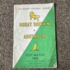 Rugby Test Match, ‘Great